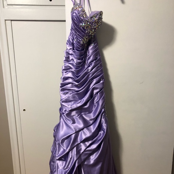 Purple Grad/Prom Dress - EUC - Picture 3 of 8